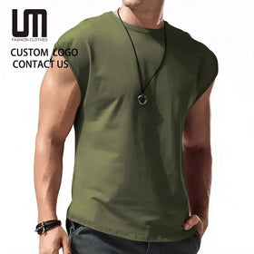 Clearance Sales Summer Men's Gym Tank Top | Custom Logo Workout Shirt | Wholesale Bodybuilding Sleeveless (S-4XL)