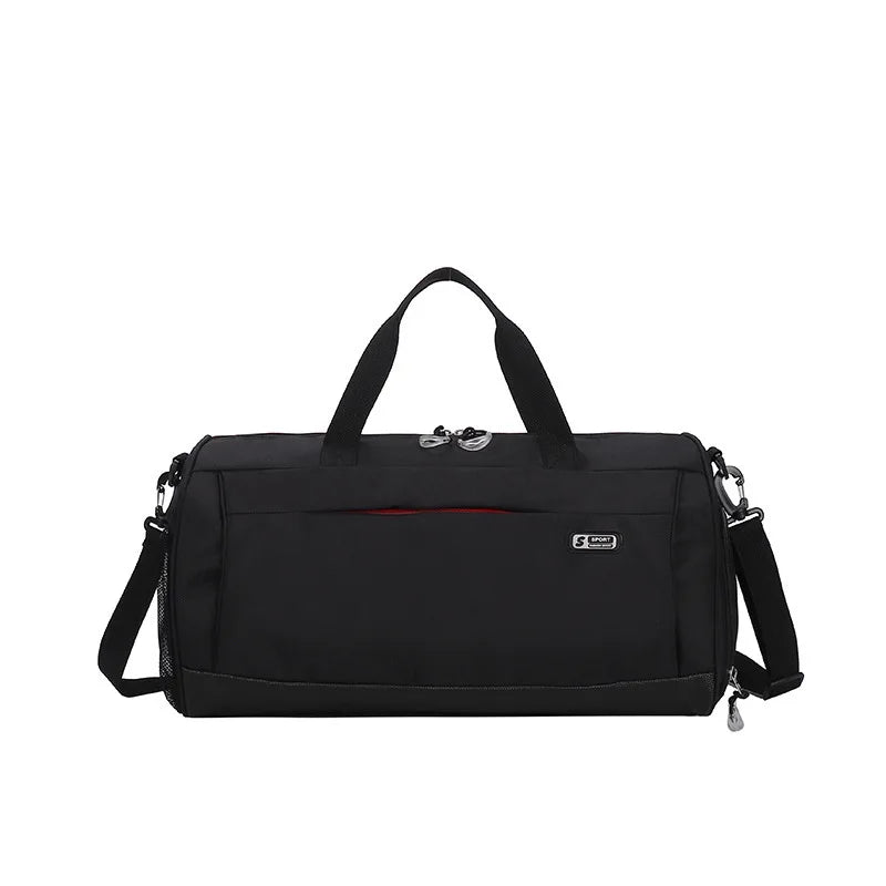 Wholesale Custom logo Duffel Gym Travel Workout Bag with Shoes Compartment Dry and Wet Pocket