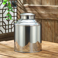 Zhenneng Stainless Steel Loose Leaf Tea Tins Tea Canister 1000g Sealed Tea Jar Coffee Sugar Canisters