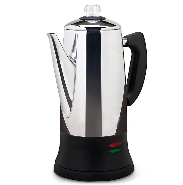 Coffee Percolator 12 Cup 2026 High Quality Food Grade 304  Stainless Steel Espresso for Kitchen