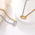 DAIHE Wholesales Stainless Steel Necklace with Elegant Pendant Design Fashionable Jewelry Necklace