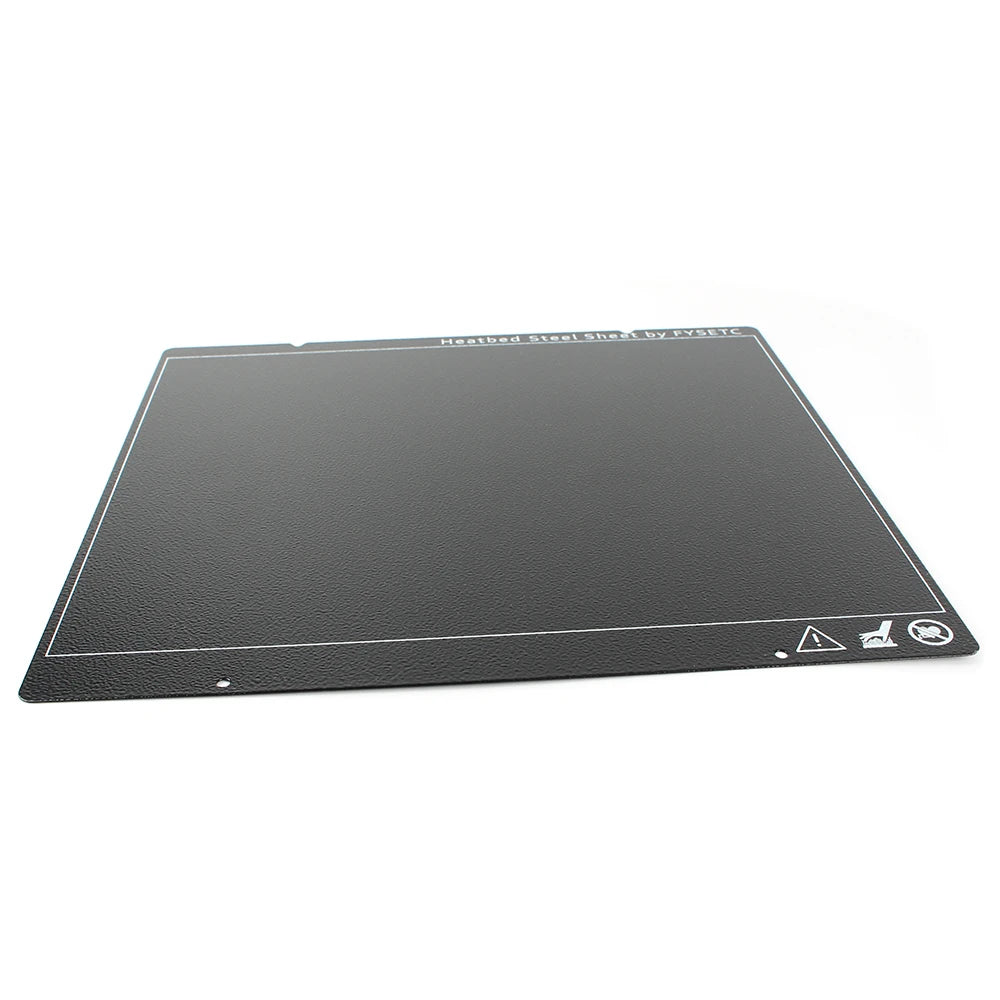 Black Double Sided Textured PEI Prusa I3 MK3 MK52 Spring Steel Sheet Powder Coated PEI Build Plate for Prusa I3 MK2.5S MK3 MK3