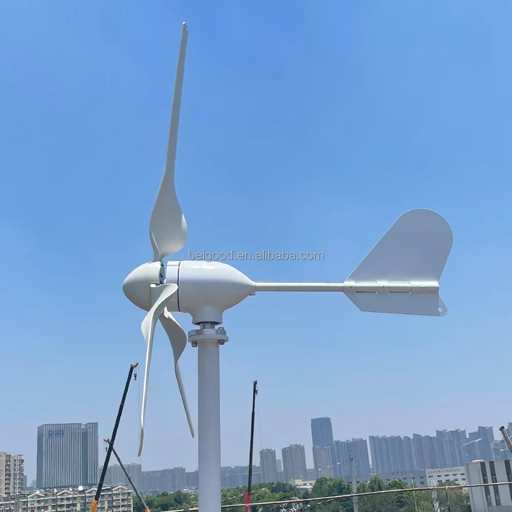Horizontal Type Wind Generator 1000w  2000w 3000w  Horizontal  Wind Turbine for Home Use 48v/12v/24v Spanish Parcel Tax