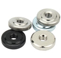 GB807 M3 M4 M5 M6 M8 M10 Galvanized Metal Big Flat Knurled Head Round Nut
