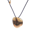 European American Vintage Brass Fashion Luxury Jewelry Wholesale Real Gold Plated Waterproof Rope Chain Smooth Geometric Necklace