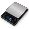 Platform Count Function Weighing Balance Cuisine Kitchen Scale Stainless Steel J&R USB Charging 1kg 2kg 3kg 5kg 10kg Rectangle