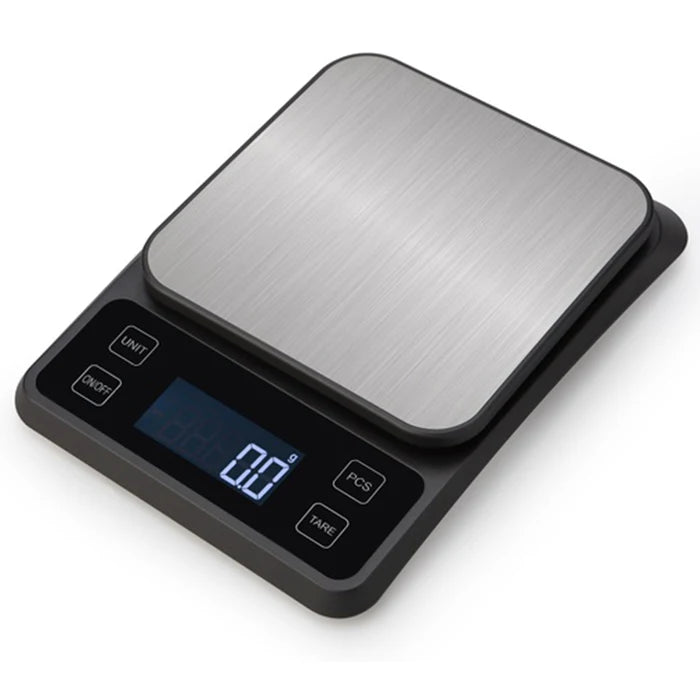 Platform Count Function Weighing Balance Cuisine Kitchen Scale Stainless Steel J&R USB Charging 1kg 2kg 3kg 5kg 10kg Rectangle
