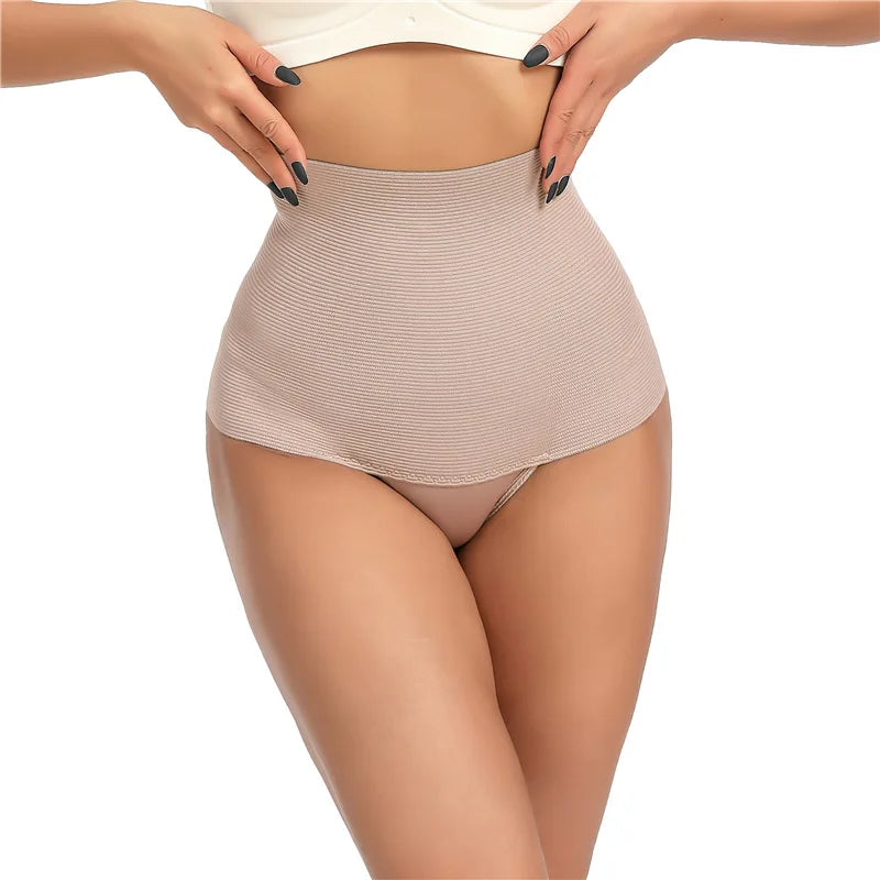 High Waisted Bodybuilding Pant Abdominal Tightening Pants Postpartum Shaping Underwear Women Tummy Control Shape Wear