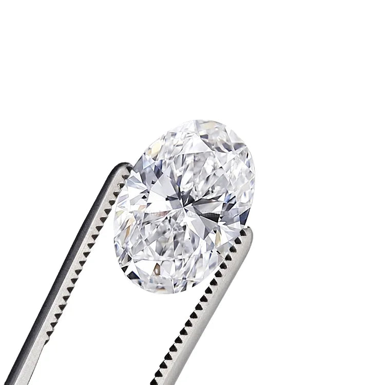 Tianyu Mid-year Live Discount Lab Grown Diamond 2CT Oval Cut H VS1 CVD Diamonds with Free IGI Certificate