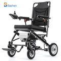 2025 New Beach Outdoor Aluminum Alloy Wheel Chair Portable Ultra Light Foldable Intelligent Electric Wheelchair for Adults