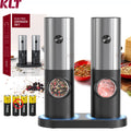 Kitchen Handheld Seasoning Grinder Salt Grinder Pepper Grinder Battery Electric Pepper Mill Automatic Salt and Pepper Mill