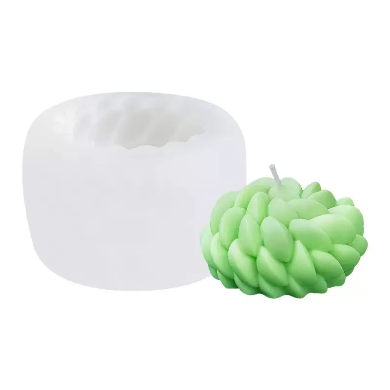 Customized Santa Ana Flower Soap Molds for DIY Polymer Clay Craft Flower Silicone Mold for Candle