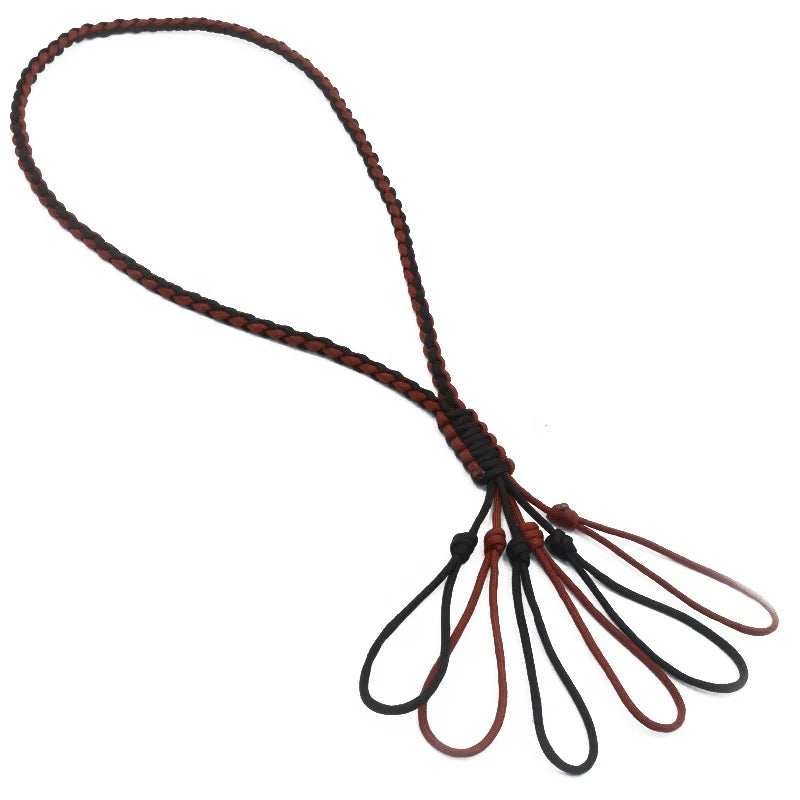 Other Hunting Accessories 6 Loops Handmade Braided Paracord Duck Call Lanyard