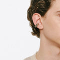 New Arrival 18K Gold Stainless Steel Earring Jewelry Smooth Square Ear Clips Earrings