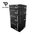 Pilot Sports 5 in 1 Stack-able Soft Foam Plyometric Box Jump Plyo Box for Professional Gyms