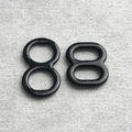 Custom High Quality Metal Nylon Coated Bra Adjuster Ring Slider and Hook Underwear Accessories Buckle