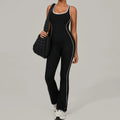 Sportswear Women Casual Yoga Jumpsuits Sleeveless Square Neck Rompers Lifting High Elastic Fitness Gym Training Jumpsuit