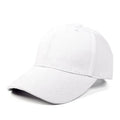 White High Quality Unisex Baseball Hats for Adult Cotton Mid Crown 6 Panel Men Women Trucker Hat for Spring Summer Autumn