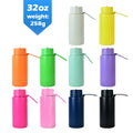 32oz Portable Sport Water Bottles Powder Coated  304 Stainless Steel Drinking Cup Double Wall Insulated Tumblers Water Bottle