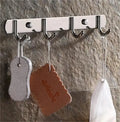 Stainless Steel 304 Durable Multifunctional Coat Hanging Hooks Silver Color Single Hook Screw-in Wall Mount Home Hotel Jelos 033