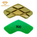 Onfloor Boomerang Diamond Resin Bond Polishing Pads for Concrete