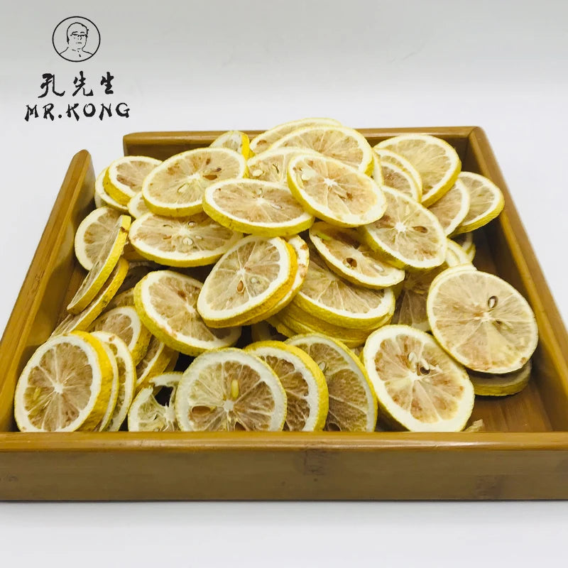 Hot Selling High Quality 1kg Dried Lemon Slice Fruit Tea  ISO Certified Skin Whitening Herb Tea Packaged in Bag and Box