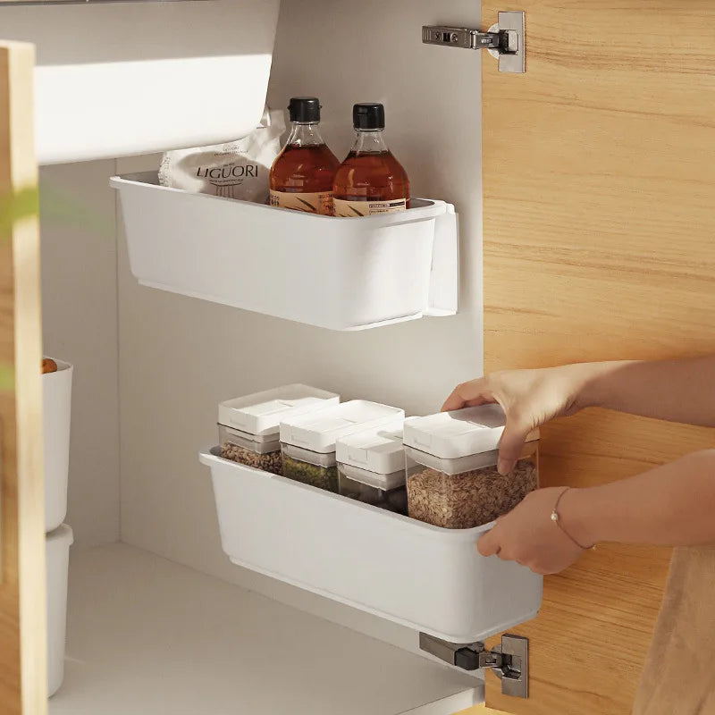 Hot Sale Pull Out Cabinet Organizer Under Kitchen Sink Organizer Sliding Cabinet Basket for Bathroom