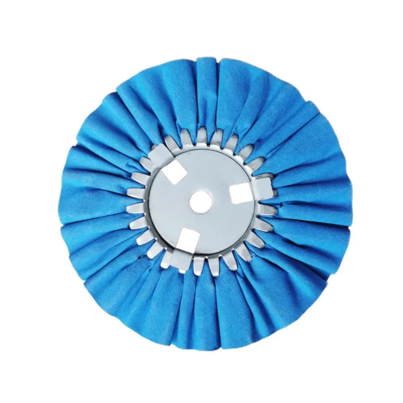 8 Inch Aluminum Car Wheel Customizable ODM/OBM Metal Mirror Polishing Wheel Silicon Carbide Surface Grinding Wind Wheel