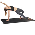 Custom Logo Printed PU Yoga Mat High Density Thick Natural Rubber Mat Anti-Slip High Quality Exercise Mat