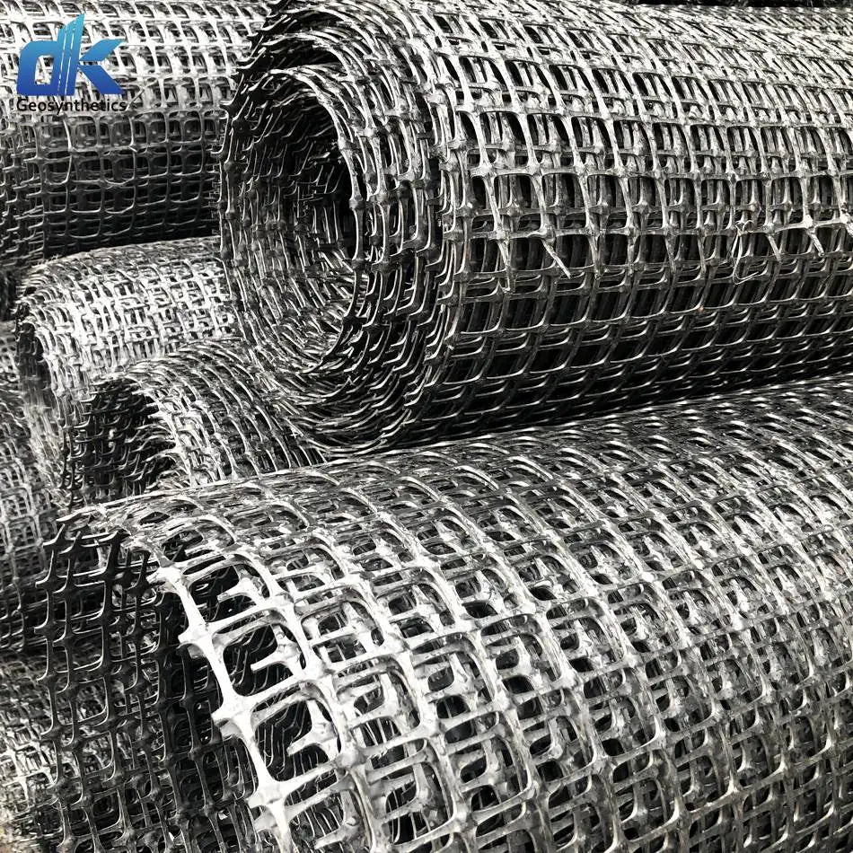 Wholesale Price Road Construction Biaxial PP Geogrid Geogrid Reinforced Geogrid Plastic Mesh Plastic Mesh Plastic Geogrid