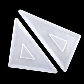 1065 Four Rulers a Set DIY Crystal Glue Dropping Silicone Mold Creative Jewelry Learning Decoration Ruler Resina Moldes Silicona