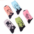 Hot Sale Custom Character  Socks US President Cute and Funny Socks Crew Cotton Socks