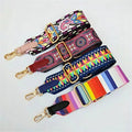 Custom Size  Handbag Nylon Adjust Strap Bag Webbing with Snap Hook Buckle 38 mm Wide Adjustable Shoulder Strap for Bag