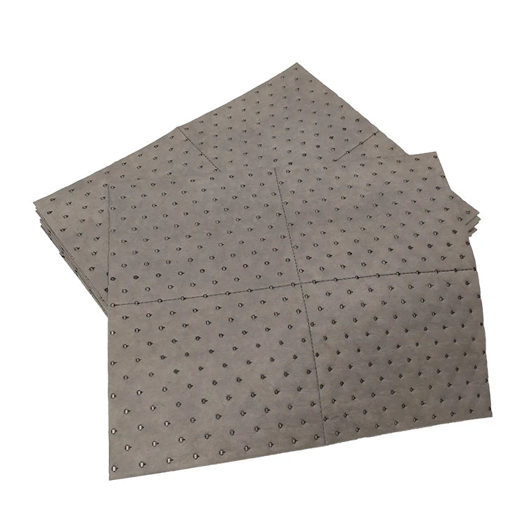 General Purpose 15*18" Absorbent Pad 100% Polypropylene Customizable Sizes Environmental Solution for Oil Spill Various
