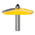 L-N003 21# 1PC Raised Panel Router Bit with Back Cutter - Bevel Single Diameter Door Knife Tenon Cutter for Woodworking Tools