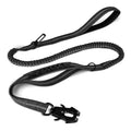 Factory Wholesale Reflective Nylon Training Heavy Duty Bungee Frog Clip Dog Leash Tactical