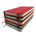 Promotional Small Pocket Notebook with Smooth PU Cover and White Lined Paper NB007 in Stock Promotional A6 Handy PU Notebook