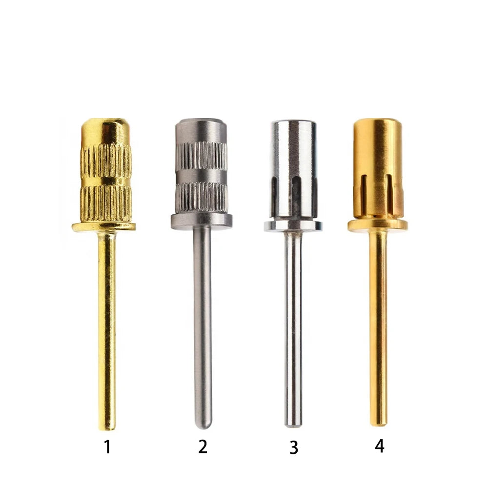 Nail Drill Bits Sanding Shaft Bands Silver Kiara Sky Nail Drill Print Gold AU.UK.EU.US Hot Sale Easy to Take Off Stainless Steel