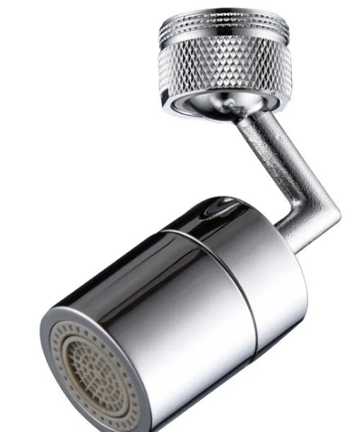Brass Kitchen Sink Faucet Aerator Dual Function 2 Sprayer 360 Degree Big Angle Swivel Chrome Finished Aerator