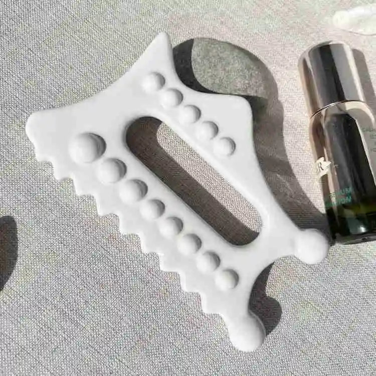 DIY Ceramic Scraping Plate Board Body Gua Sha Tool