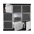 Compartments Gym Closet School Office Cupboard Locker Multi Doors Steel Locker Metal Staff Wardrobe Iron Storage Worker Cabinet