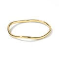Modern Custom Fine Fashion Trendy 925 Silver 14K Gold Plated Wave Eternity Band Rings for Women Wedding Jewelry