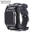 MIO Wholesale Leather Bracelet Band Fashion Smart Watch Punk Wide Faced Leather Bracelet for Men Adjustable Loop