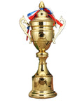 2025 World Manufacturer Full Metal Wholesale Combined Metal Trophy Cup Spot Luxury High-Grade Trophy Cup Wholesale Logo