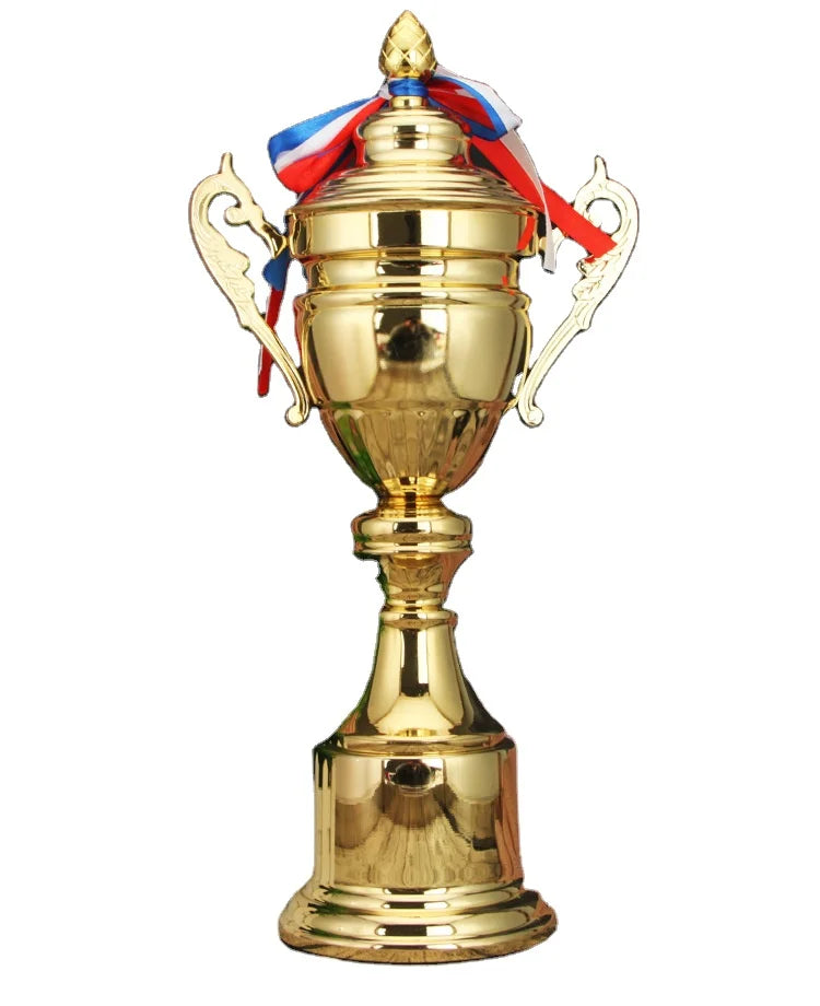 2025 World Manufacturer Full Metal Wholesale Combined Metal Trophy Cup Spot Luxury High-Grade Trophy Cup Wholesale Logo