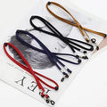 Elegant PU Leather Eyeglass Sunglass Strap Chain Retainer for Men Women