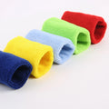 Elastic Polyester Sweatband Towel Wristbands Cotton Bases with Free Sample Wrist Sweat Bands