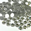 Lucky Bulk Top Quality Large Size 8mm Ss40 Flat Back Rhinestones Nail Crystal 16 Cuts Flat Back Crystal Nail Decoration