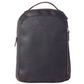 Personality Simple Fashion Mens Outdoor Casual Leisure Laptop Sport Leather Backpack Rucksack