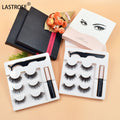 High Quality Magnetic Lashes Set Magnet Eyelashes Kit With Magnetic Eyeliner and Tweezer Private Label Naturalmagnetic Eyelashes